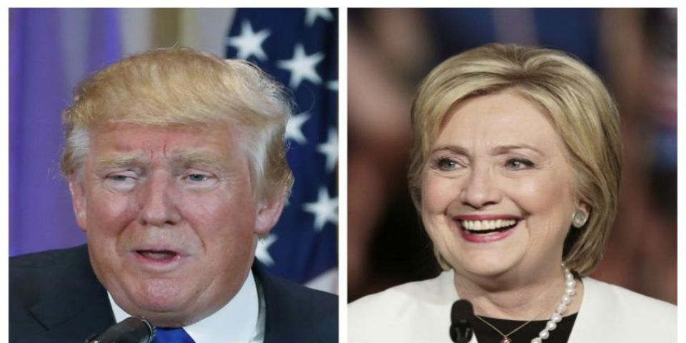 Clinton tiene ventaja de 5 puntos sobre Trump en nuevas encuestas - trump-hillary