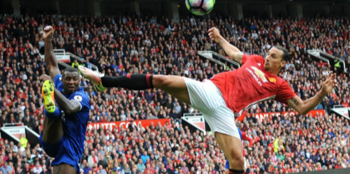 Sin Wayne Rooney, Manchester United golea 4-1 a Leicester - united-2