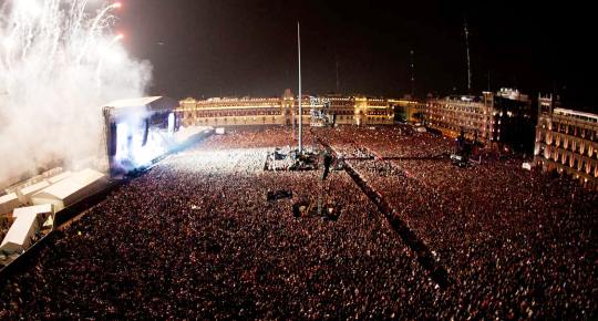 Todo listo para concierto de Roger Waters en el Zócalo: Mancera - zocalo-1