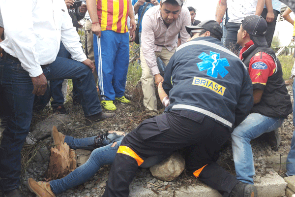 Video: accidente en carrera de Tlaxcala deja cinco heridos