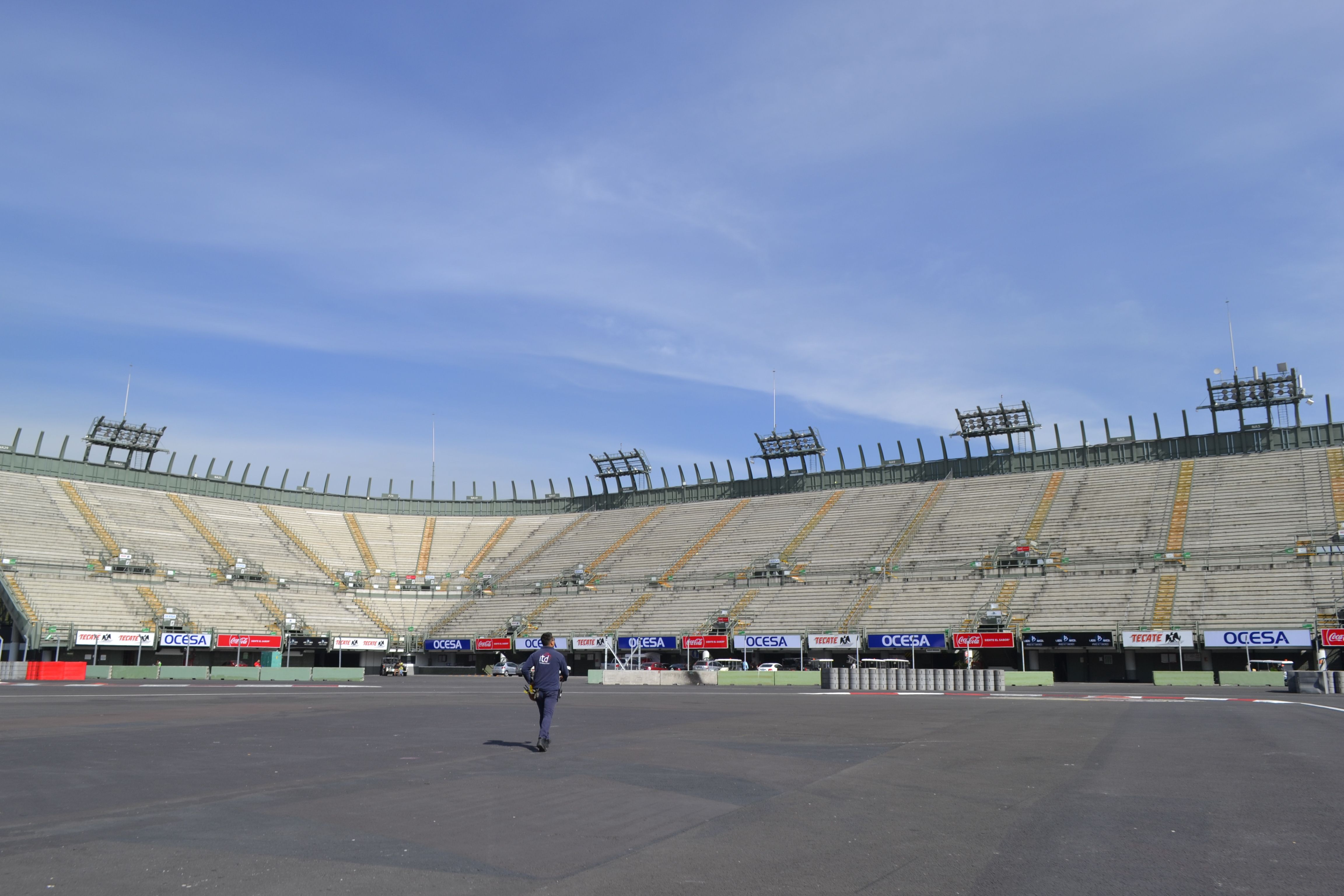 Autódromo Hermanos Rodríguez casi listo para la Fórmula 1