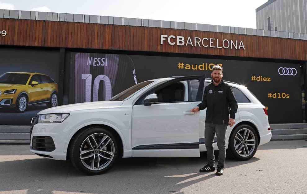 Los coches que Audi regaló a los jugadores del Barça - 14775827785712