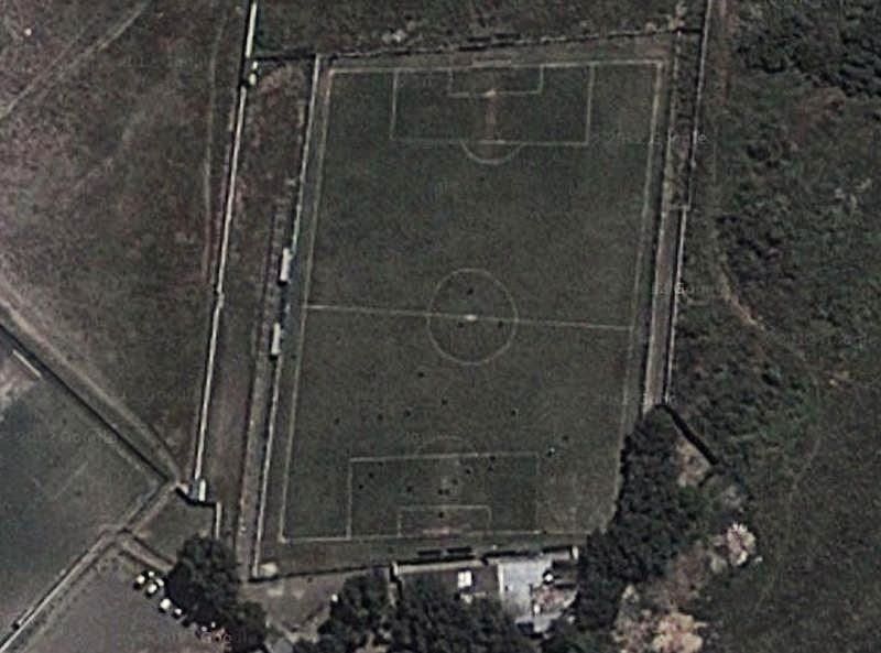 La cancha profesional más chueca del mundo La cancha profesional más chueca del mundo