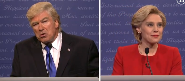 Alec Baldwin interpreta a Donald Trump en sketch