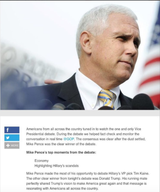 Página del Partido Republicano decreta ganador a Mike Pence antes del debate - Captura-de-pantalla-2016-10-04-a-las-19.49.44