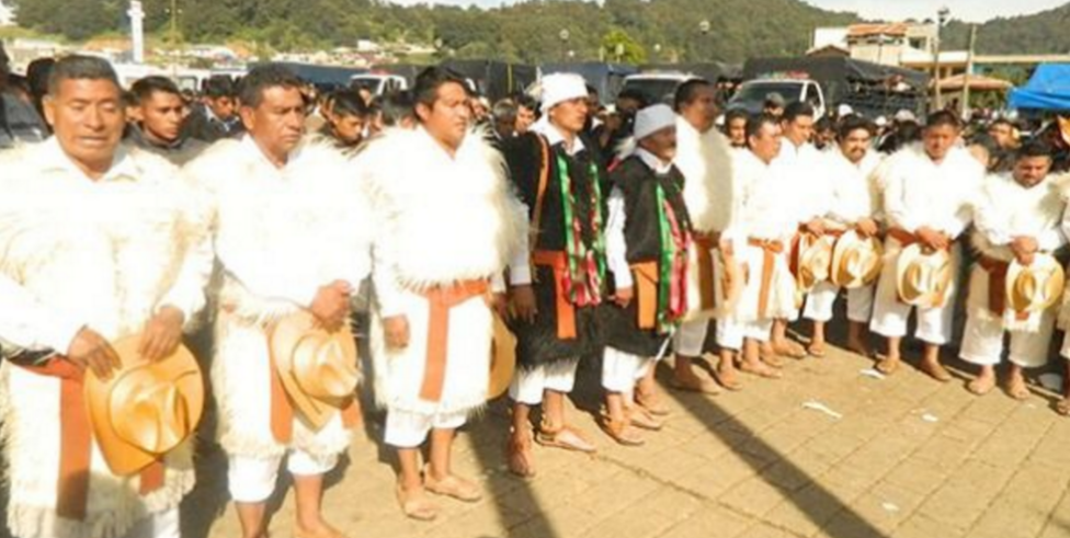 Integrantes del Concejo Municipal de San Juan Chamula toman protesta