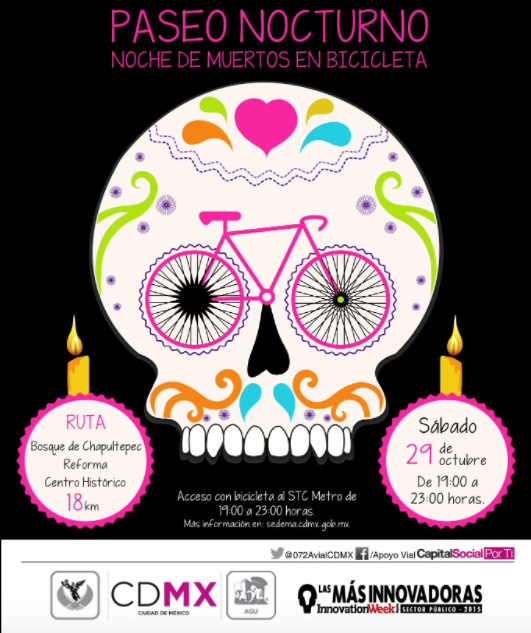 El próximo sábado se llevará a cabo la "Noche de Muertos en Bicicleta" - Captura-de-pantalla-2016-10-24-a-las-11.21.32