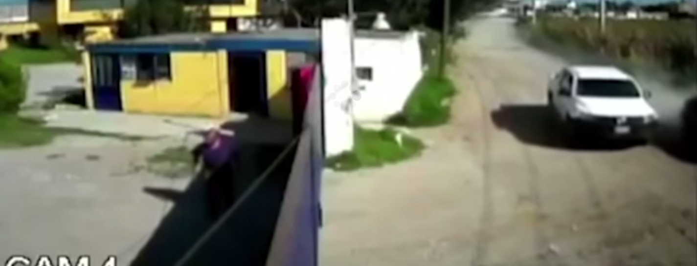 Video: empresario frustra asalto en el Edomex