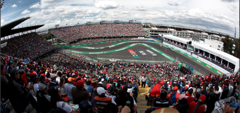 Aficionados llegan a los golpes en el Gran Premio de México