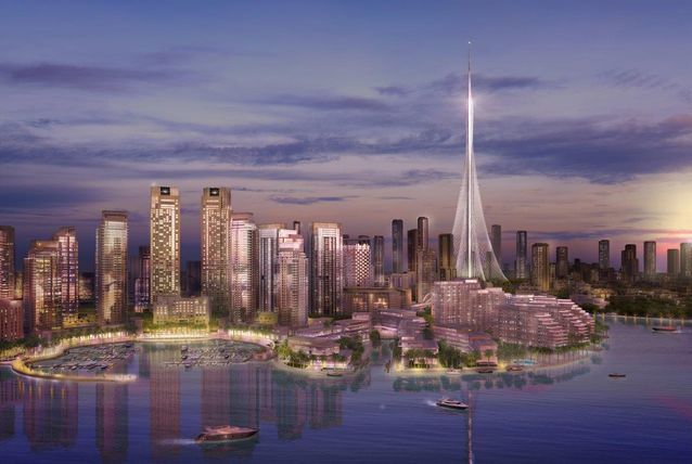 Inicia construcción del rascacielos más alto del mundo - Dubai-Creek-Harbour-3