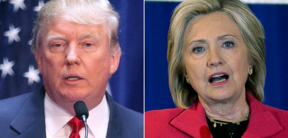Clinton y Trump empatados en Florida