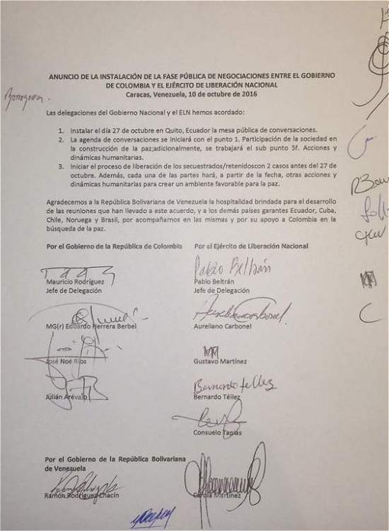 Colombia comenzará diálogos de paz con ELN - IMAGEN-16723591-2
