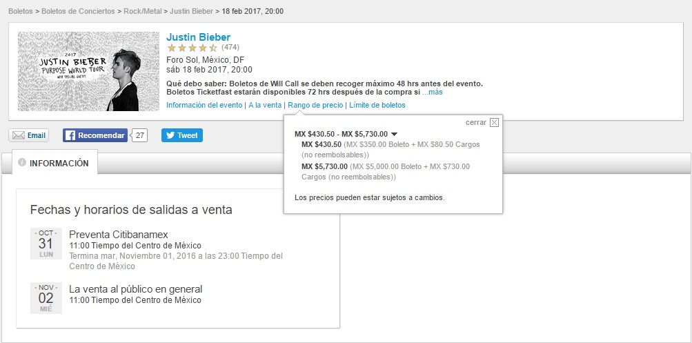 Anuncian conciertos de Justin Bieber en Ciudad de México y Monterrey - Justin-Bieber