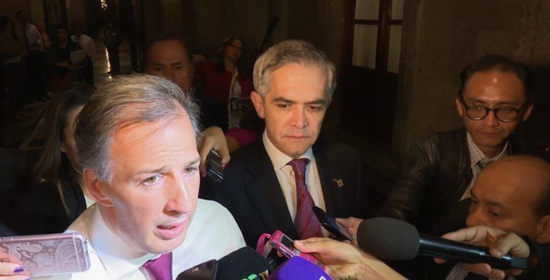 Secretaría de Hacienda y gobierno capitalino acuerdan revisar presupuesto - Mancera-Meade