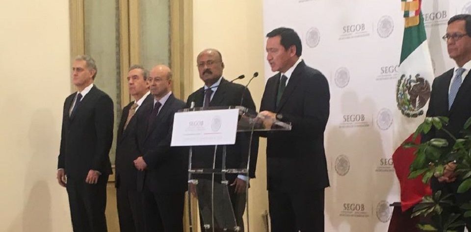 Designa Osorio Chong a René Juárez como subsecretario de Gobernación