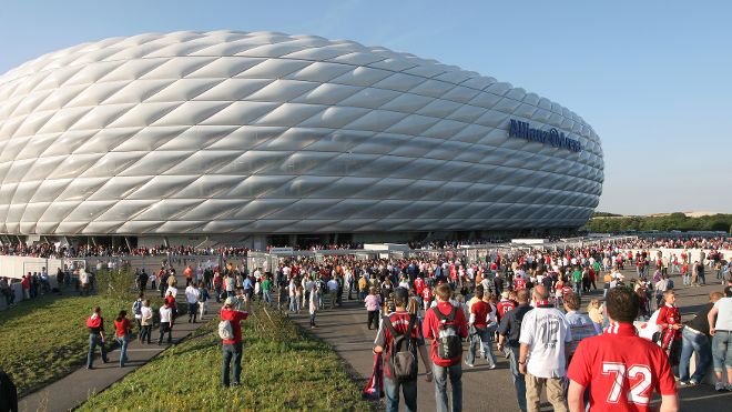Los 10 estadios con más ingresos en Europa - allianz-arena