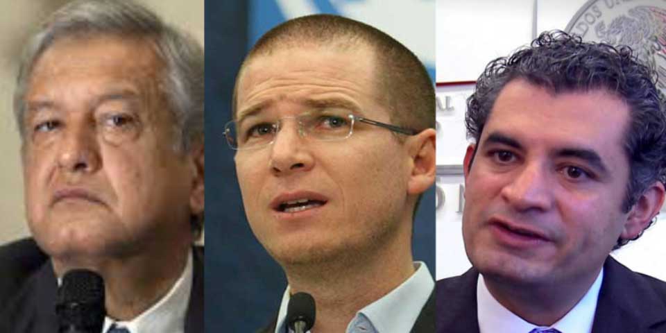 Dirigentes de Morena, PRI y PAN discuten en Twitter