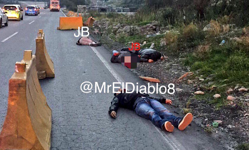 Encuentran 4 cadáveres en la México-Toluca - autopista-mexico-toluca