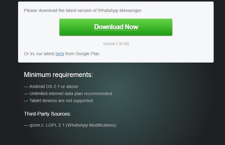 Cómo realizar videollamadas por WhatsApp - beta-tester
