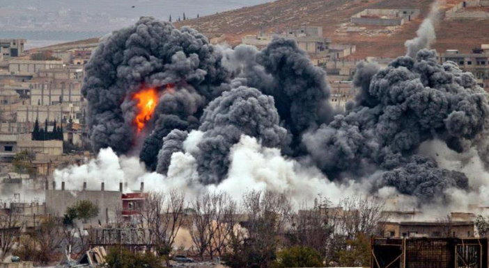 Ofensiva de Rusia contra el Estado Islámico en Siria ha matado a 10 mil personas - bombardeo-rusia