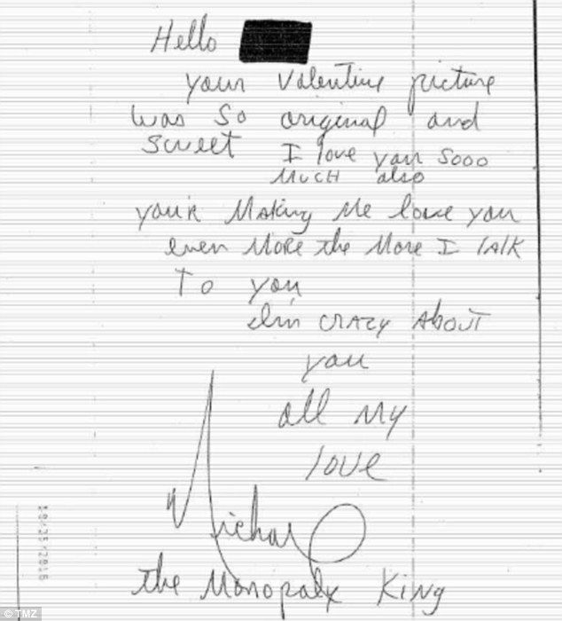 Mujer revela cartas enviadas por Michael Jackson luego de supuestamente abusar de ella a los 12 años - carta-1