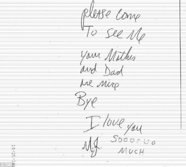 Mujer revela cartas enviadas por Michael Jackson luego de supuestamente abusar de ella a los 12 años - carta-3