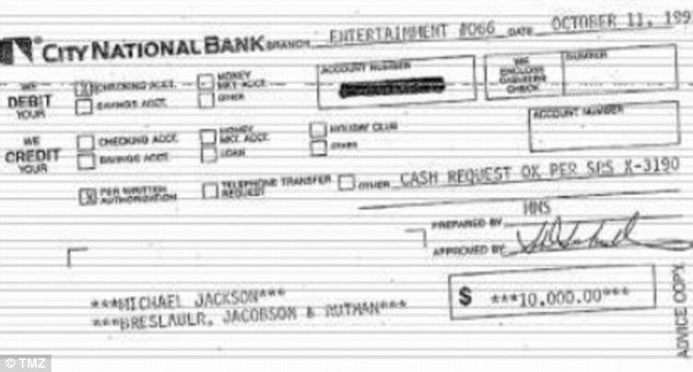 Mujer revela cartas enviadas por Michael Jackson luego de supuestamente abusar de ella a los 12 años - cheque-3