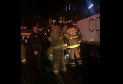 Choque en Eje 5 Sur deja 12 heridos