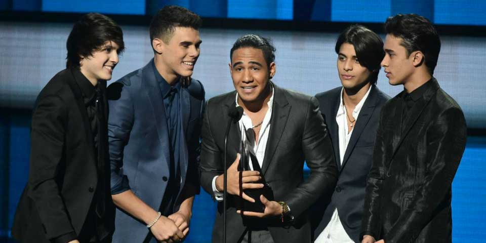 Brilla CNCO en los Latin American Music Awards