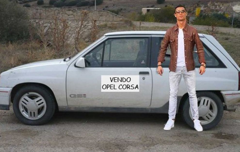 Se burlan de Cristiano Ronaldo en redes sociales por fotografía con Lamborghini nuevo - cristiano-ronaldo-auto