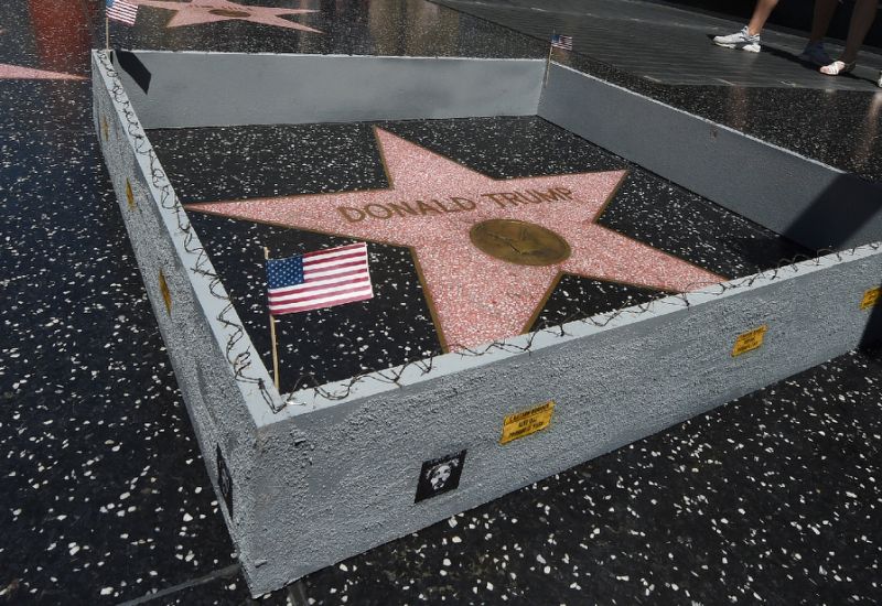 Detienen al sospechoso de vandalizar la estrella de Trump en Hollywood - dd6868e3a8dcbb01fc46b754a78bc73e5c9b8740