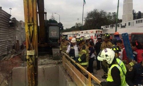 Derrumbe en instalaciones de Bancomer deja tres lesionados - derrumbe