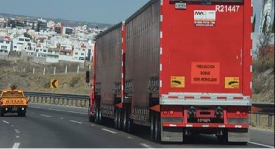 Plantean prohibir camiones de doble remolque en la Ciudad de México - doble