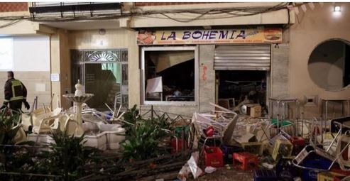 Explosión en una cafetería deja 90 personas heridas en España - explosion-españa-2