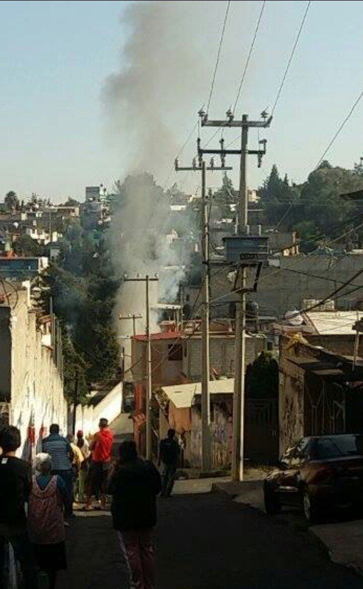 Se incendia camión repartidor de gas en Nicolás Romero - explosion-nicolas-romero-1