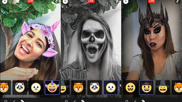 Facebook añade filtros y reacciones de Halloween - facebook-halloween-filtron