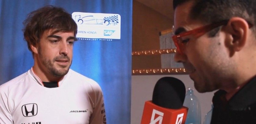 Entrevista a Fernando Alonso piloto de la Fórmula 1 Entrevista a Fernando Alonso piloto de la Fórmula 1