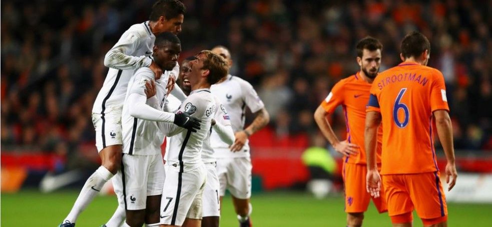 Francia vence 1-0 a Holanda, rumbo al mundial