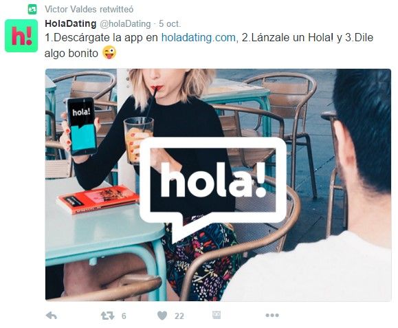 La app para ligar que lanzó un futbolista - hola-dating-2