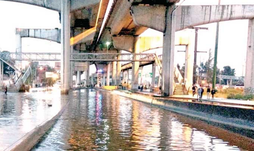 Extracción de agua provoca hundimiento de la Ciudad de México: Sacmex - hundimientos