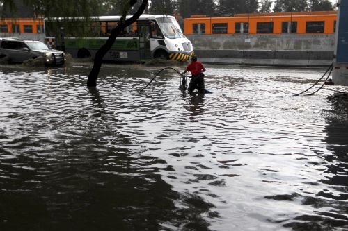 Extracción de agua provoca hundimiento de la Ciudad de México: Sacmex - inundación