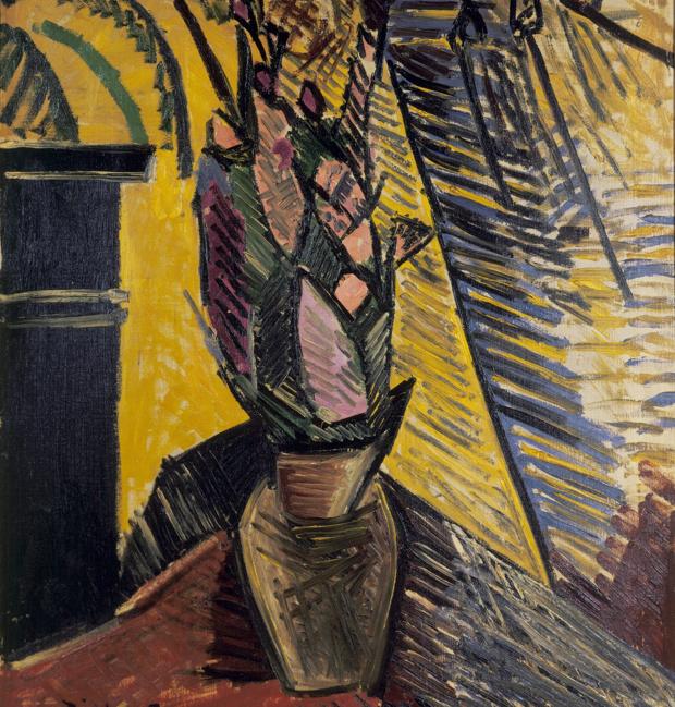 Revelan que el MoMA usa saliva para limpiar obras de Picasso - jarrón-de-flores