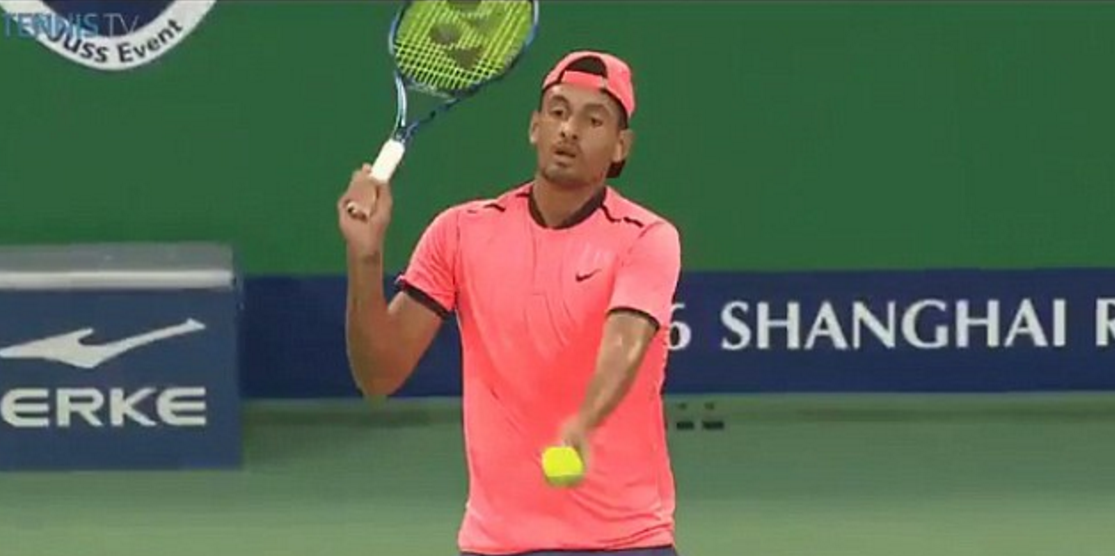 Nick Kyrgios se pelea con la afición en el torneo de Shanghai