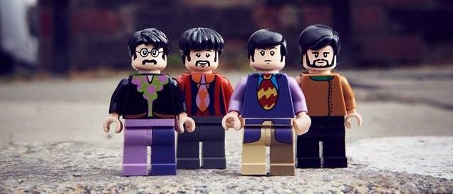 Los Beatles y el ‘Yellow Submarine’ llega a Lego