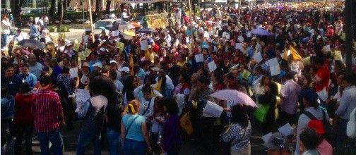 Hoy se realizan 7 manifestaciones en la Ciudad de México