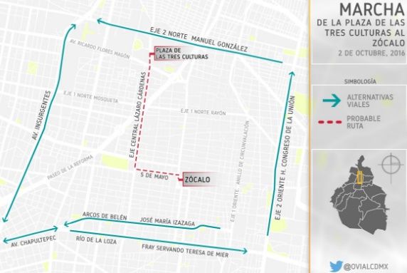 Marchas, carreras y Ciclotón provocan cierre de vialidades