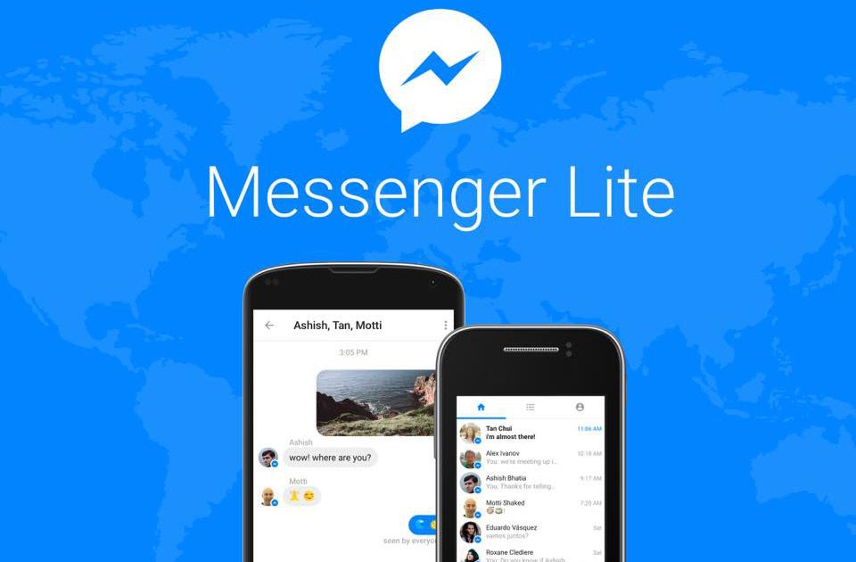 Facebook libera Messenger Lite a todo el mundo - messenger-lite-1