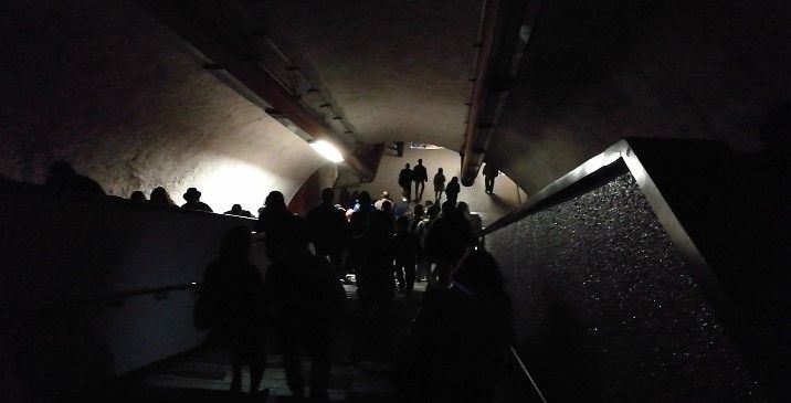 Se fue la luz en la estación Auditorio - metro-auditorio