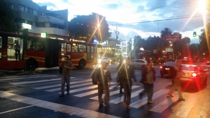 Vandalizan unidad de metrobús en Ciudad Universitaria - metrobúsI