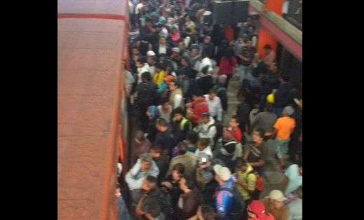 Incendio en Línea 1 del Metro